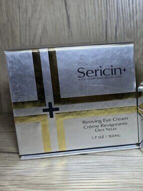 SERICIN+-REVIVING EYE CREAM-SILK INSPIRED SKINCARE-1.7 oz/50 ml-BRAND NEW-SEALED